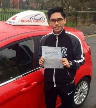 Well done to Nash Plazza from Hartshill who today passed his test at Newcastle Under Lyme test centre<br />
<br />
150217