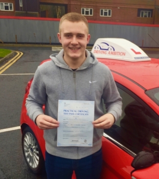 Well done to Ethan Thompson from Meir who today passed his test at Newcastle Under Lyme test centre<br />
<br />
030317