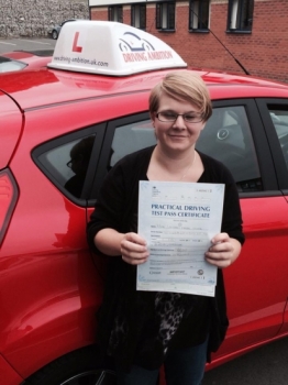 Well done to Lauren Stone from Rode Heath who today passed her test at Cobridge Test Centre<br />
<br />

<br />
<br />
span class=date30072014span