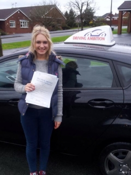 Well done to Penelope Holdcroft from Westbury Park who today passed her test at Newcastle Test Centre<br />
<br />

<br />
<br />
span class=date231213span
